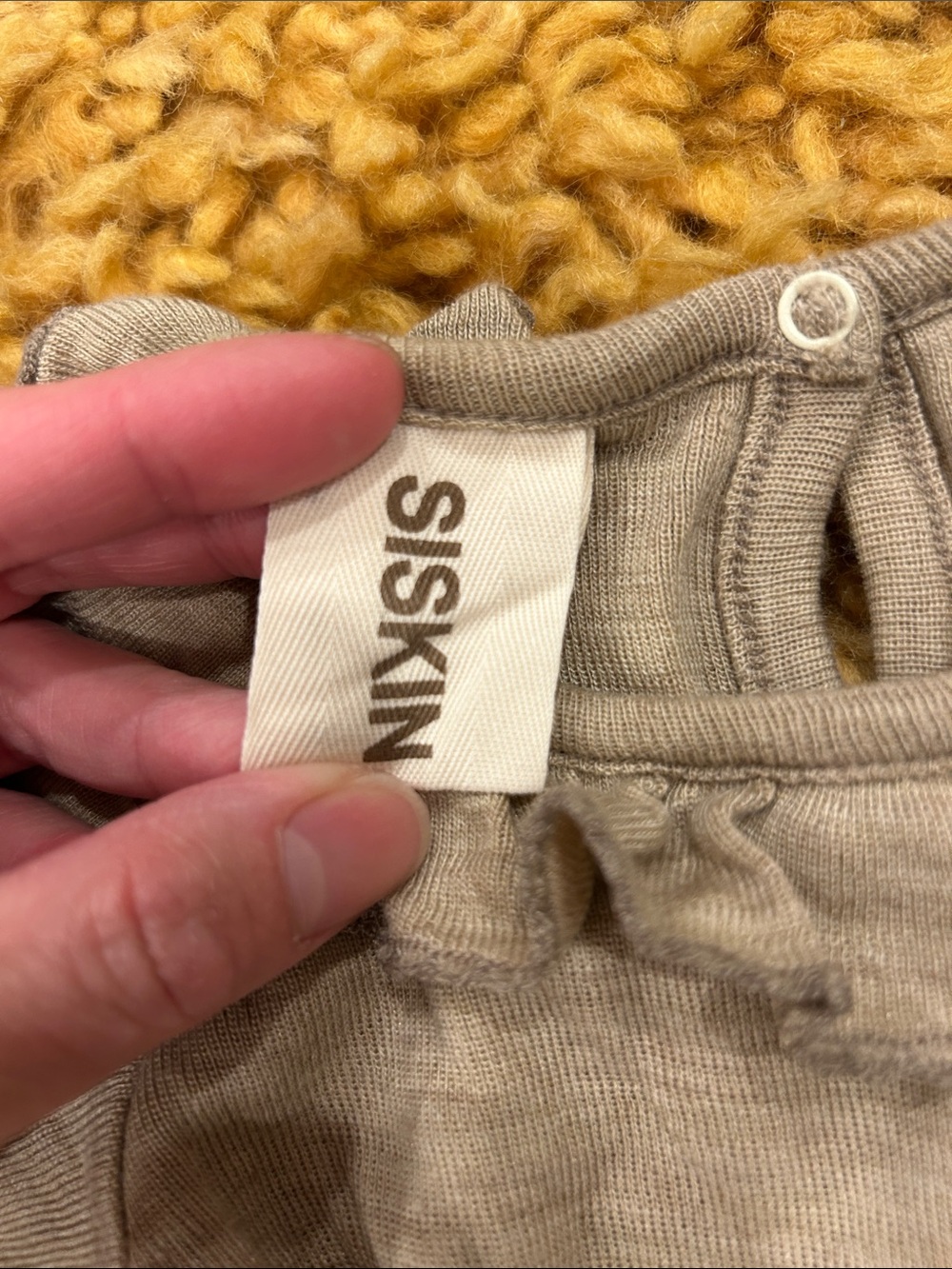 Siskin Wool onesie - Picture 2 of 3